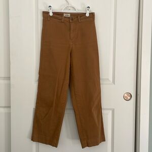 Marine Layer Bridget Crop Leg Pant Tobacco Size 4
